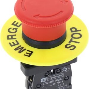 V16-A11-R 16MM PUSH BUTTON