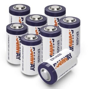 ER14250 RAMWAY  LITHIUM BATTERY 3.6V 1/2 AA SIZE