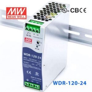 WDR-120-24 MEANWELL POWER SUPPLY