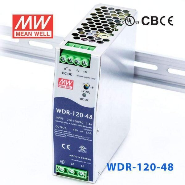 WDR-120-48 MEANWELL POWER SUPPLY