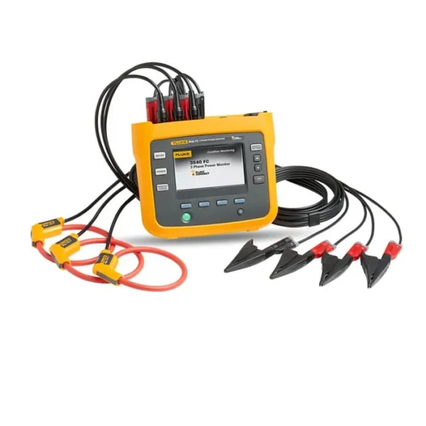 Fluke 3540 fc three-phase power monitor and condition monitoring kit