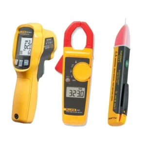 Fluke 62 MAX+/323/1AC IR Thermometer, Clamp Meter and Voltage Detector Kit