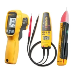 Fluke 62 MAX+/T+PRO/1AC IR Thermometer, T+PRO Voltage Voltage Detector Kit