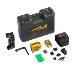 Fluke PLS 180G RBP Green Cross Line Laser Level Kit