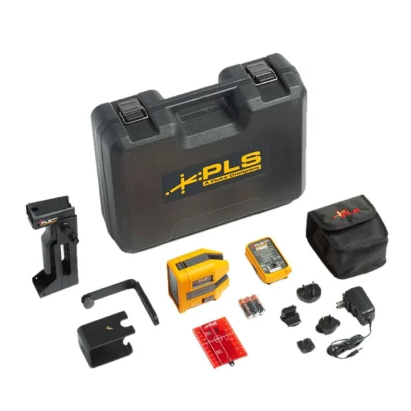 Fluke PLS 6R RBP Point and Cross Line Laser Level Kit