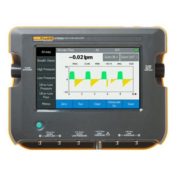 Fluke PVT900A Gas Flow Analyzer Ventilator Tester
