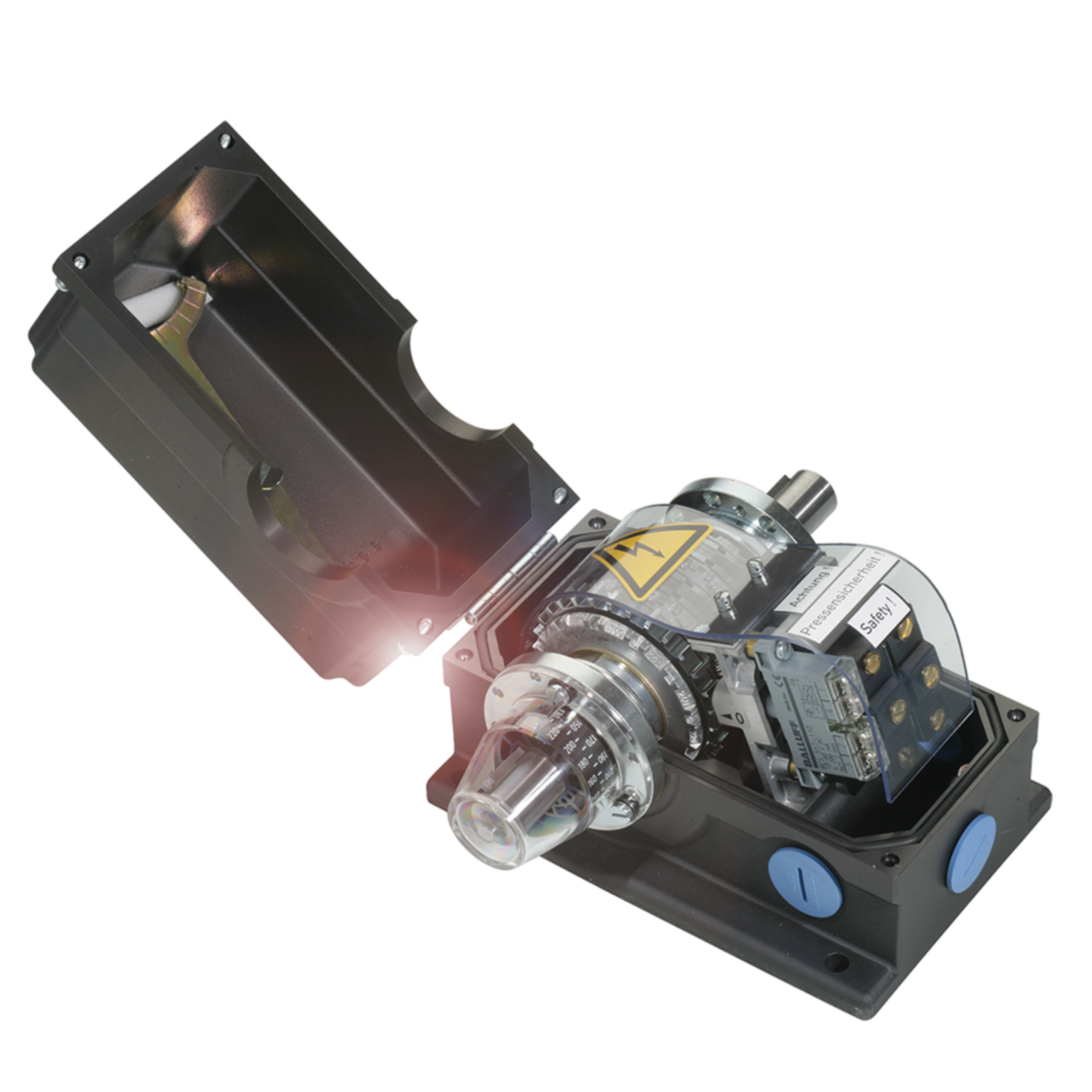 Rotary cam switches with safety switch positions