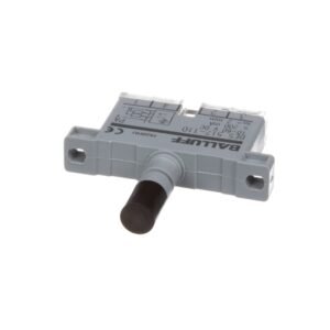 LIMIT SWITCH, MECHANICAL, SINGLE POSITION, 2 MM RANGE, 24 VDC, NO/NC, 1500 HZ SWITCHING, FLUSH MOUNTING, IP67, 60 X 11.8 X 63.2 MM, BES02MM