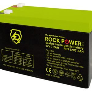 12V 7.2 AH Rock Power battery