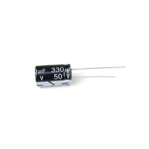 Electrolytic Capacitor,Radial Lead,330uF,50V