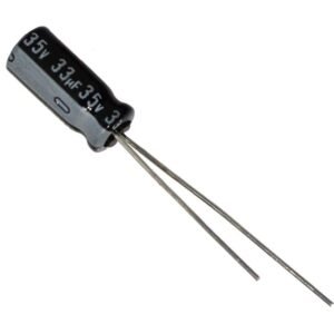Electrolytic Capacitor, 33uF,35V,20%