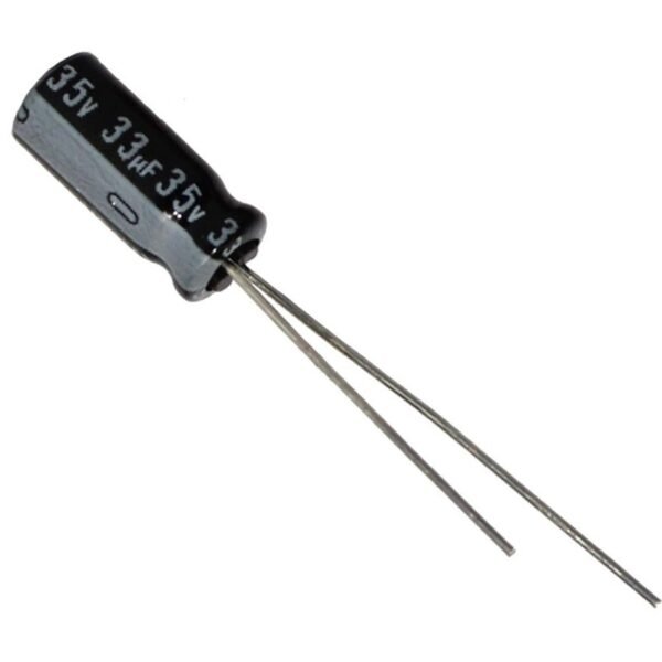 Electrolytic Capacitor, 33uF,35V,20% - HEAVENLIGHT ELECTRONICS
