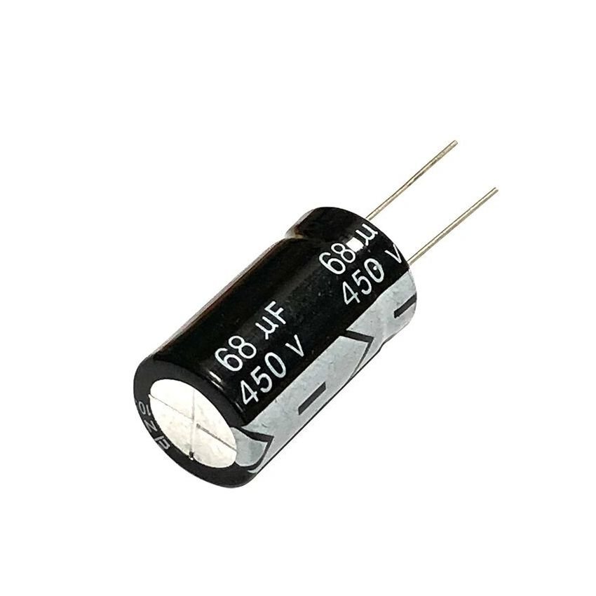 68uF 450V Electrolytic Capacitor