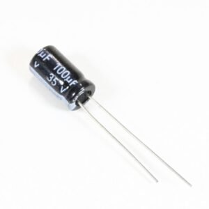 Aluminum Electrolytic Capacitor,100uF,35V
