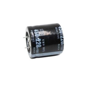 220uF 450V Electrolytic Capacitor – High Voltage, Long Life
