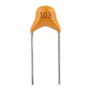 0.01uF 100V Ceramic Capacitor Disc Type, High Voltage Stability