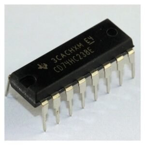 CD74HC238E, 3-to-8 Line Decoder with Active-High Outputs, DIP-16