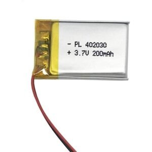 402030 Rechargeable Lithium Polymer Battery 3.7V 200mAh