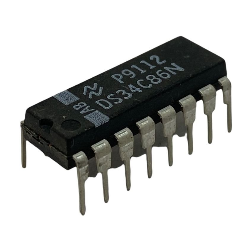 DS34C86N-DIP Quad Differential Line Receiver DIP-16