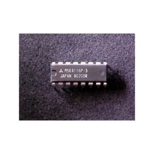 M5K4116P-3, 16Kbit (16,384 x 1) DRAM, DIP-16