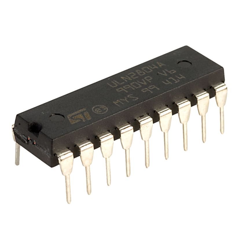 ULN2804A Darlington Transistor Array, 8-Channel, 50V 500mA,DIP-18