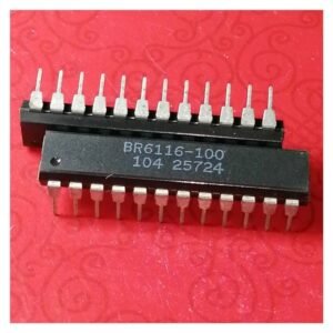 BR6116-100,16Kb CMOS SRAM,2K x 8-bit,DIP-24