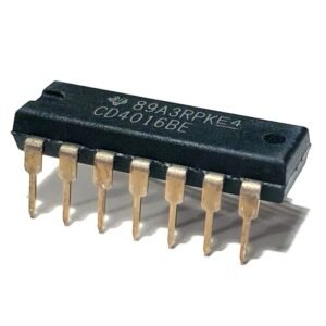 CD4016BE,CMOS Quad Bilateral Switch, 20V Digital/Analog Switching,DIP-14