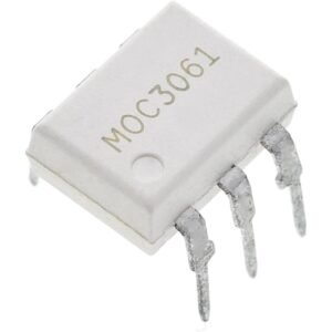 MOC3061,Optocoupler,Zero-Crossing Triac Driver,DIP-6