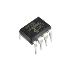 PIC12F508-I/P, 8-Bit Microcontroller, PDIP-8
