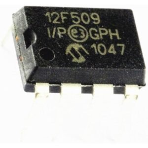 PIC12F509, 8-Bit Microcontroller, DIP-8