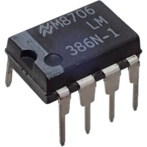 LM386N-1 DIP ,Low Voltage Audio Power Amplifier - 4V to 12V, Adjustable Gain (20 to 200)