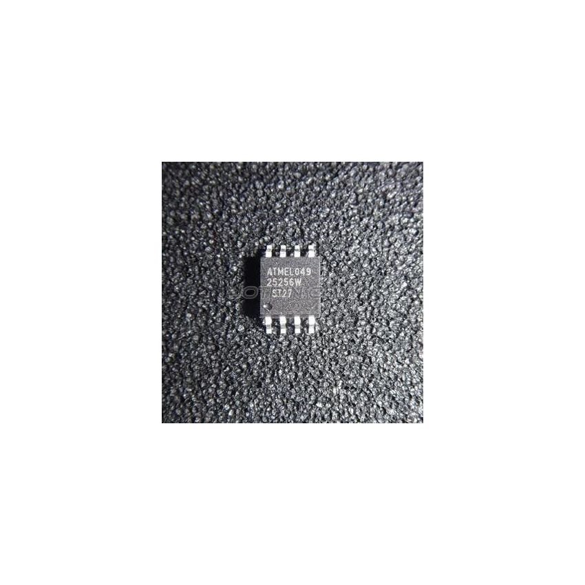 AT25256W-10SI-2.7, 256-Kbit Serial EEPROM, SPI Interface, SOIC-8