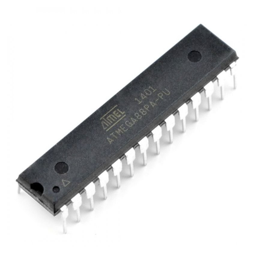 ATMEGA88PA-PU, 8-Bit AVR Microcontroller, PDIP-28