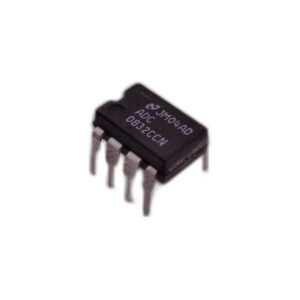 ADC0832CCN, 8-Bit Serial I/O A/D Converter with 2-Channel Multiplexer, DIP-8