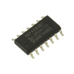 HEF4093BT ,Quadruple 2-input NAND Schmitt Trigger, SMD, SO-14