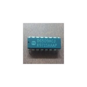 DG509ACJ-DIP-16, Monolithic CMOS Analog Multiplexer - 16-Channel, 44V Supply