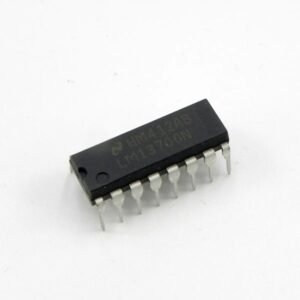 LM13700N, DIP-16, Dual Operational Transconductance Amplifier with Linearizing Diodes and Buffers Adjustable gm, 110 dB CMRR