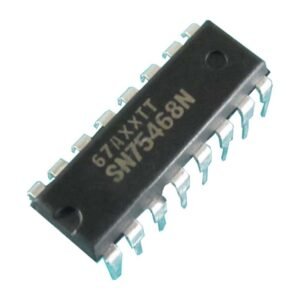 SN75468N,High-Voltage NPN Darlington Transistor Array, 7-Channel, 100V,DIP-16