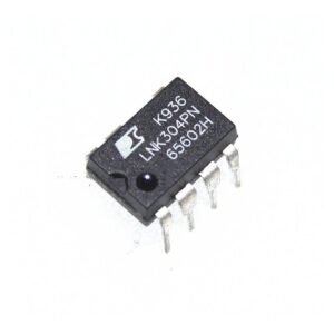 LNK304PN DIP-7 ,Off-Line Switcher IC - 230 VAC 15%, 63 mA Output, Low Component Count