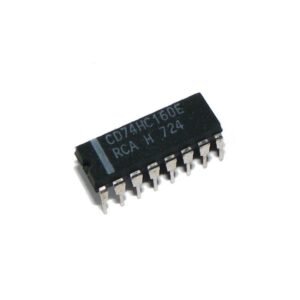 CD74HC160E,4-Bit Synchronous Counter,DIP-16