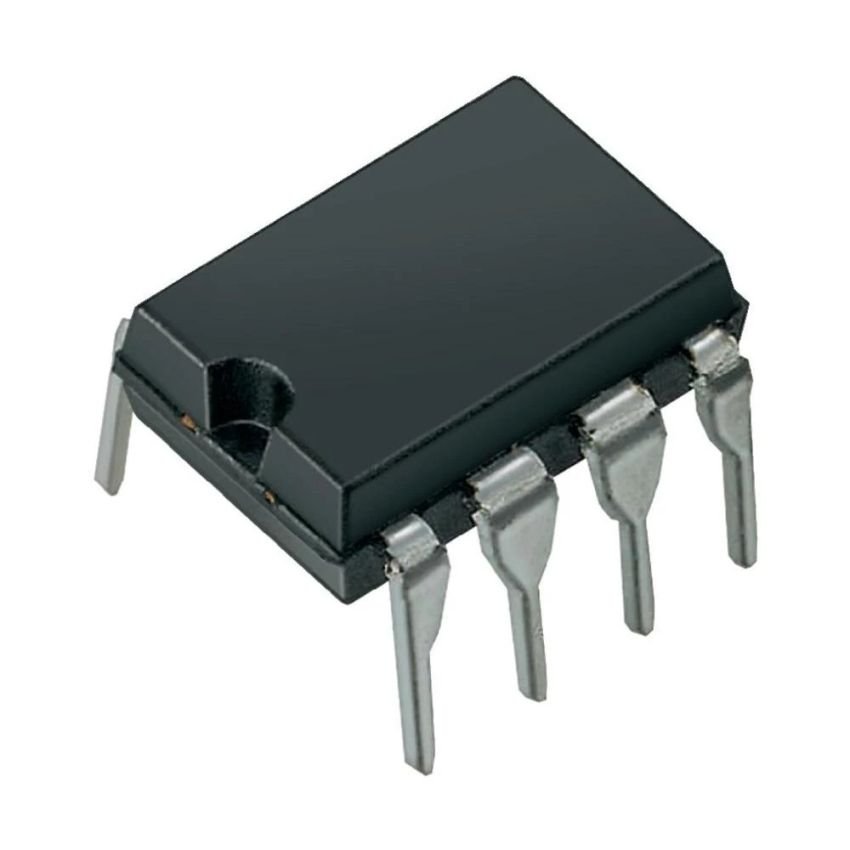 93C46N, 1Kbit Serial EEPROM, MICROWIRE Interface,DIP-8