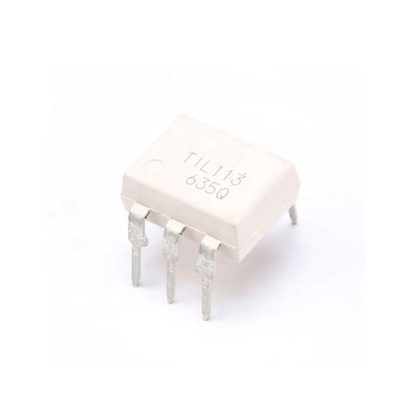 TIL113,Photodarlington Photocoupler,6-Pin