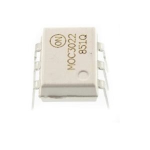 MOC3022,Optocoupler,6-Pin DIP Package,400V Peak Blocking Voltage,Isolation Voltage 5300 VRMS