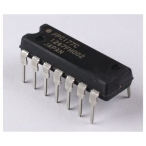 μPC177C, Quad Comparator - DIP-14, Single Power Supply, Low Offset Voltage